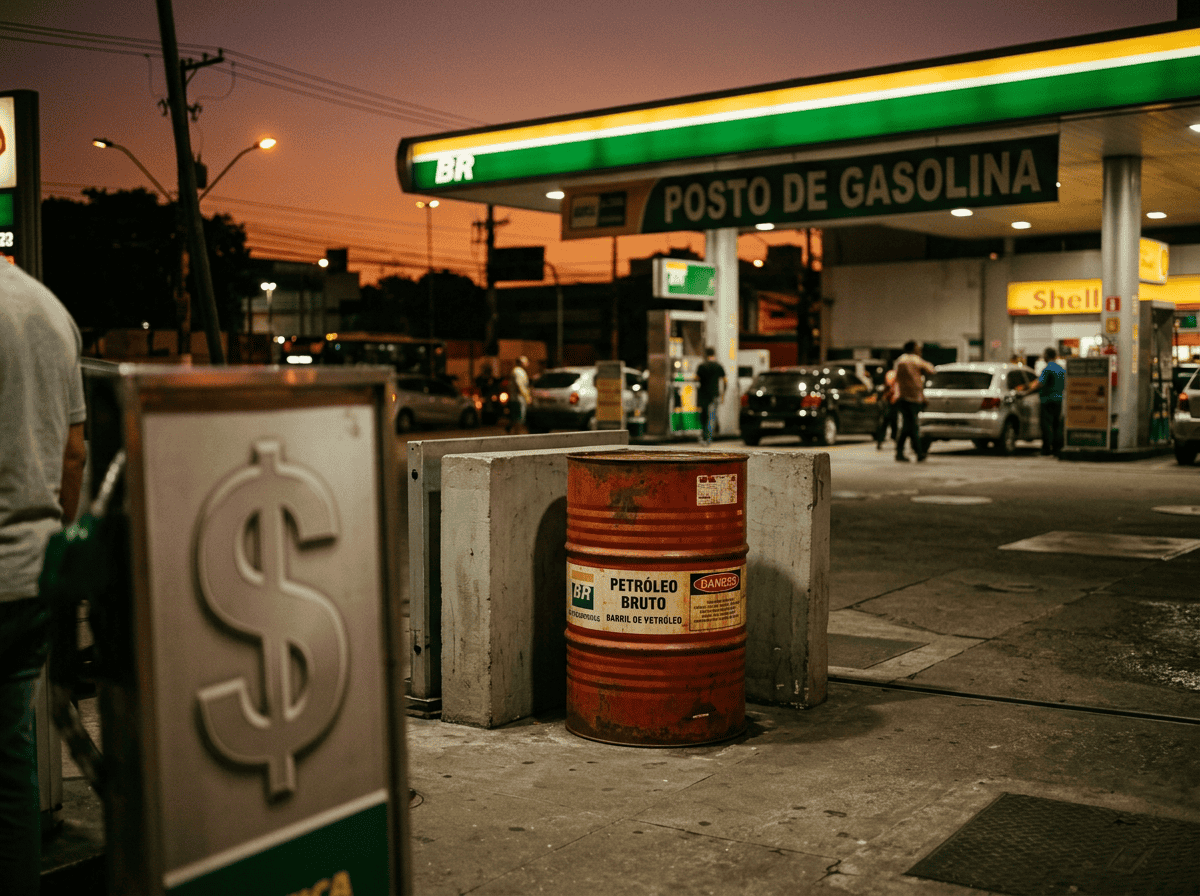 Petróleo Acima de US$ 100: O efeito colateral que ameaça o bolso dos brasileiros